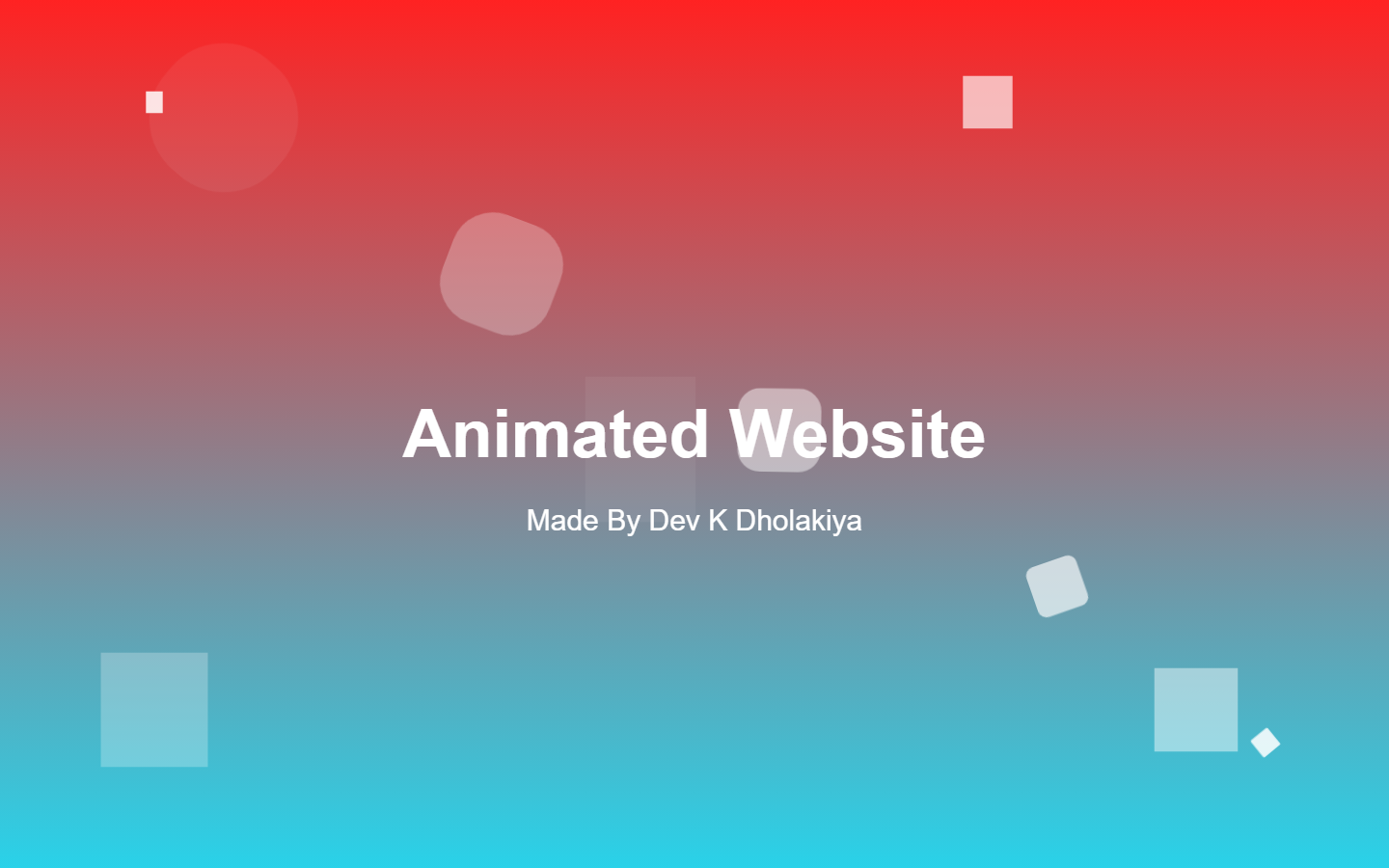 Project Screenshot 1